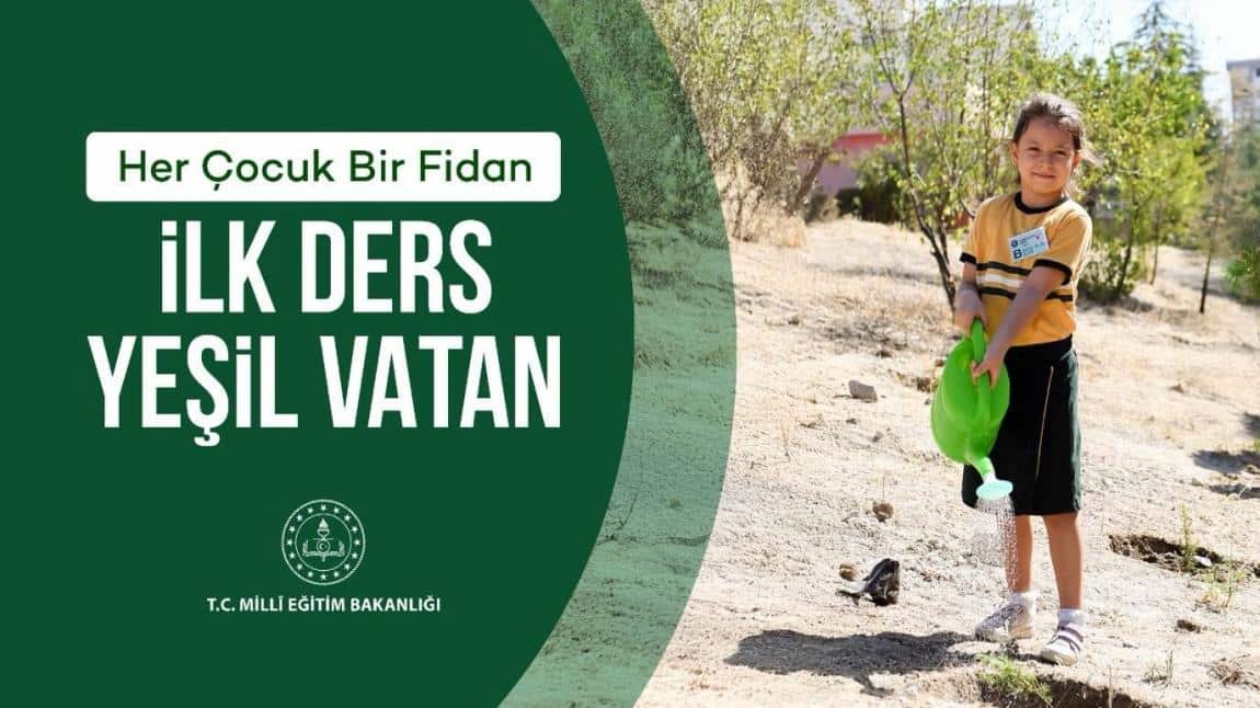 Ağaç dikim etkinliğimiz... 